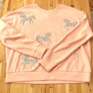 Justice unicorn sweatshirt